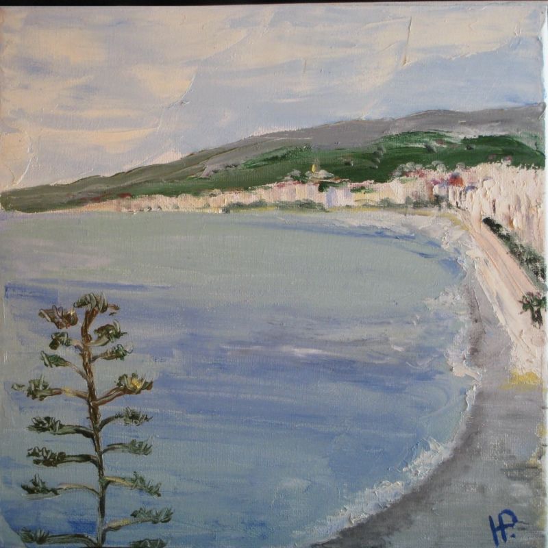 02.fleur agave devant la baie des anges